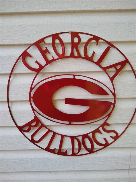 20 Georgia Bulldogs Sign Etsy