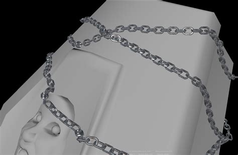 3d Model Low Poly Rusty Chain Vr Ar Low Poly Cgtrader