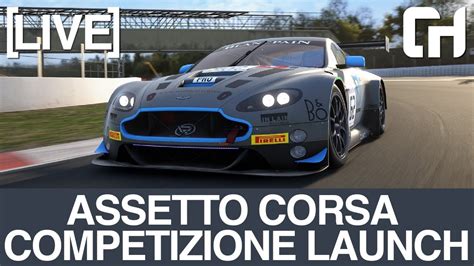 Assetto Corsa Competizione V1 Launch Stream YouTube
