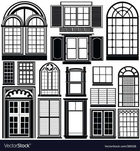 Image Result For Window Vector Window Illustration Classic Wall