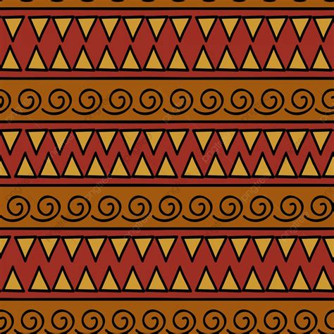 Tribal Seamless Pattern Vector Png Images Tribal Seamless Pattern