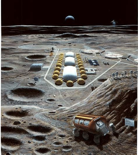 Figure 20 Lunar Base Concept In 2023 Space Colony Concept Space