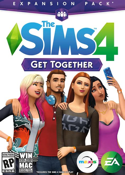 Buy The Sims 4 Get Together Dlc Pc Ea Play Digital Code