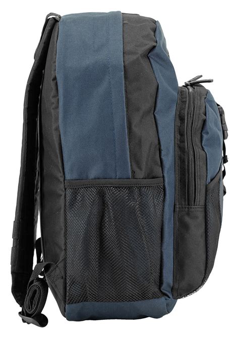 Comfort padded straps and fence hooks. The Student Athlete Backpack - Navy Blue
