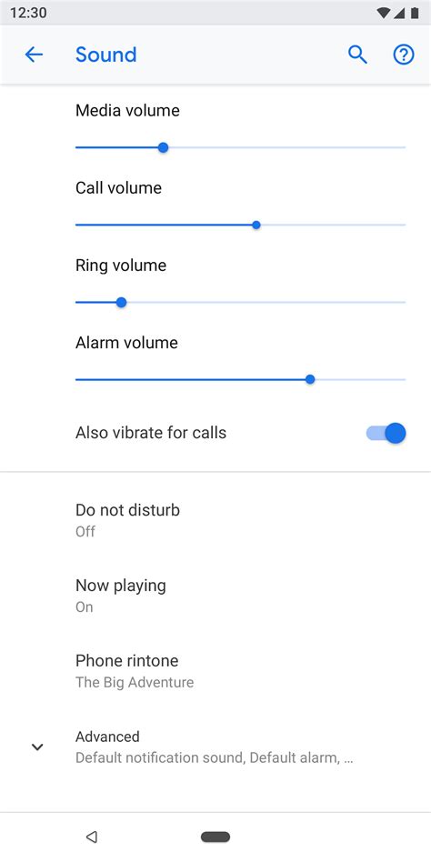 Android Settings Design Guidelines Android Open Source Project