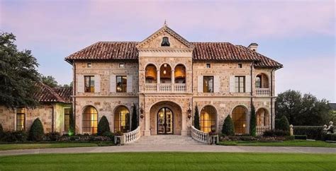 195m Italian Inspired Villa Hits The Market In Dallas Texas Pricey