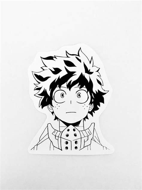 My Hero Academia Deku Stickers Anime Stickers Pegatinas Kawaii