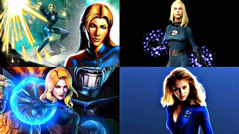 Evolution Of Invisible Woman In Marvel Ultimate Alliance Games 2006