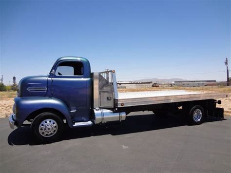 1951 Ford F6 Custom Coe Cab Over Car Hauler Transporter Stub Nose