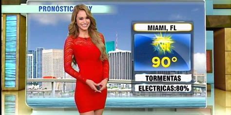 Worlds Hottest Weather Girl Celebrates With This Insta Pic Entertainment