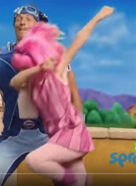 Im Having Flashbacks I Used To Watch This This Is Called Lazy Town I Did Not Know This Still