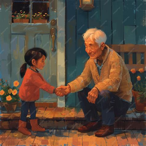 Premium Vector | Kindness chronicles illustrating the ripple effect of