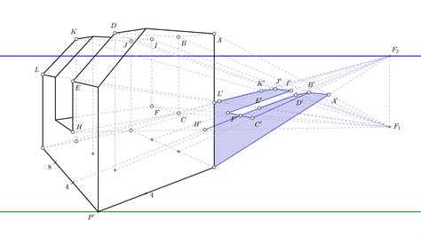 Sombras En Perspectiva Cónica Oblicua Punto Impropio Tutorial Con Vídeo