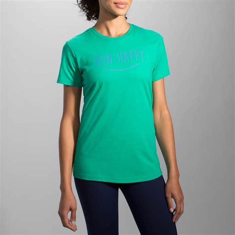 Brooks Run Happy Smile Tee Shirt 2017 Pantone Color Workout Clothes Popsugar Fitness Photo 24