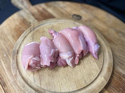 British Boneless Skinless Chicken Thighs Min 500g Alternative Meats