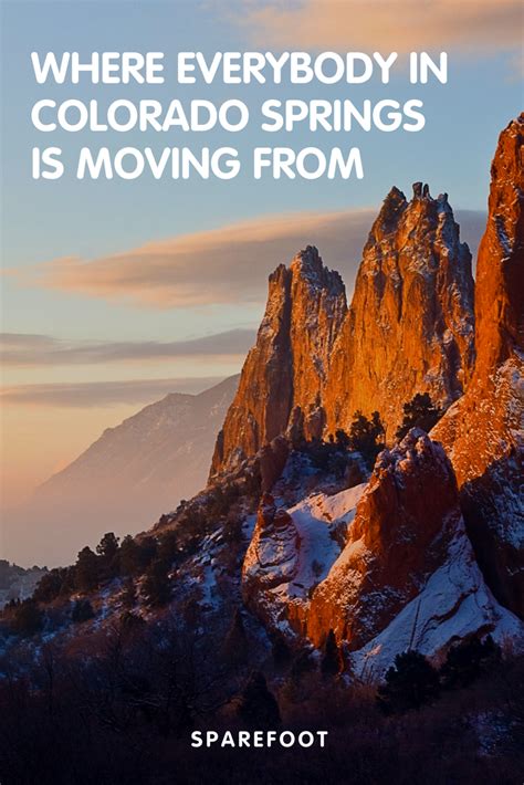 Where Everybody In Colorado Springs Is Moving From Sparefoot Moving