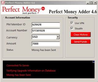 Check spelling or type a new query. Credit Card Hacking: Perfect Money Adder
