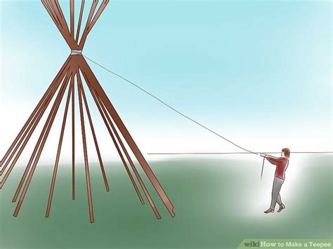 How To Make A Teepee 15 Steps With Pictures Wikihow
