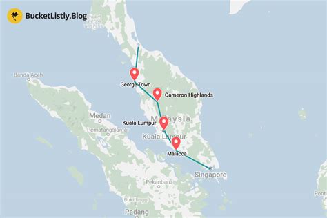 10 Days Itinerary For Malaysia A Backpacking Travel Guide To The