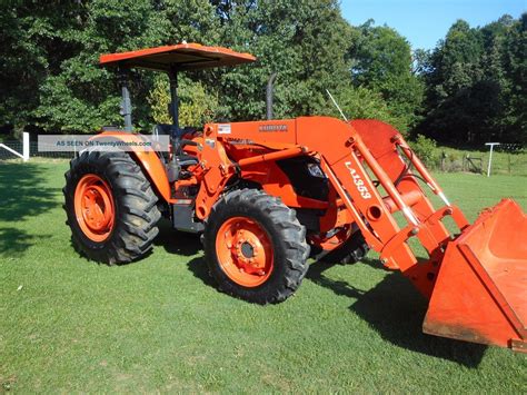 Kubota M8540 4x4loader12x12 Hydraulic Shuttle Trans 945hrs By Owner