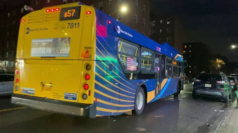 Mta New York City Bus 2019 New Flyer Industries Xcelsior Xd40 7811 On The B57 Youtube