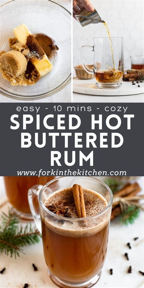 Spiced Homemade Hot Buttered Rum Fork In The Kitchen