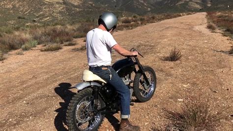 This past memorial day was spent out in the moreno valley, just east of riverside. 1956 Triumph TR6 Trophy Desert Sled. - YouTube