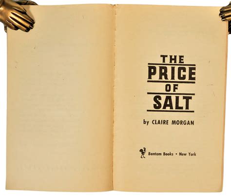 Patricia Highsmiths The Price Of Salt Early Lesbian First Edition Pulp Patricia Highsmith