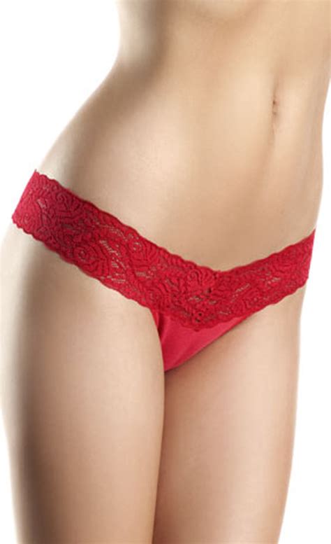 Lace V Cut Low Rise Panties Spicylegs