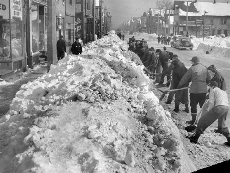 The City Stopped The Blizzard Of January 1947 Shut Down Milwaukee