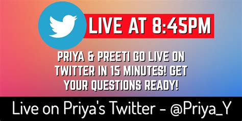 Priya Young Priyay Twitter
