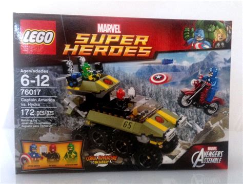 76017 Captain America Vs Hydra Lego Legos Set New Marvel Super Heroes