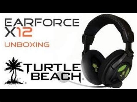 Turtle Beach X12 Unboxing YouTube