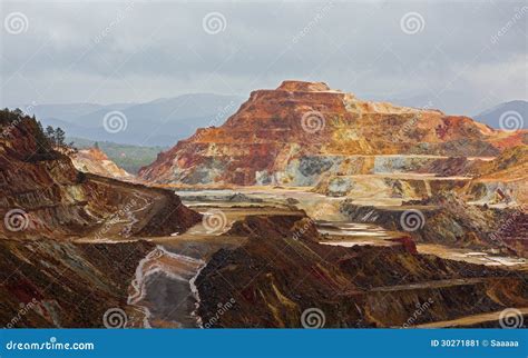 Mine De Rio Tinto Image Stock Image Du Earth Mien Métal 30271881