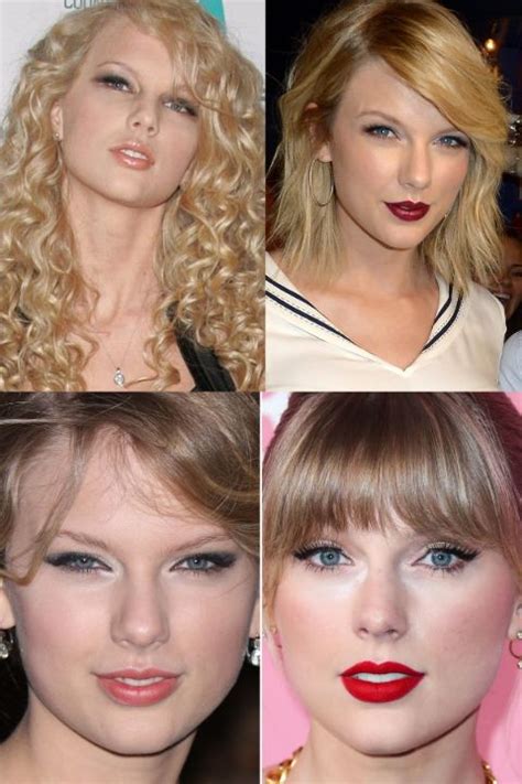 Taylor Swift Before And After Alleged Plastic Surgery U Conscious Climate