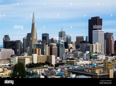 Skyscrapers In Downtown San Francisco Stock Photo Alamy