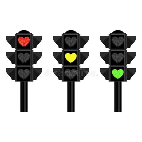 Love Traffic Light Stock Illustrations 335 Love Traffic Light Stock