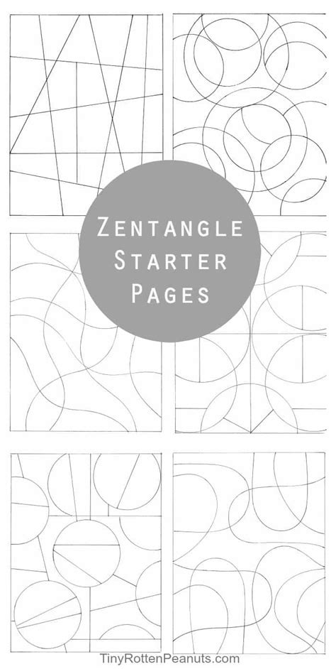 See more ideas about art drawings for kids, art for kids, drawing for kids. Inspired By Zentangle Patterns and Starter Pages | Art for ...