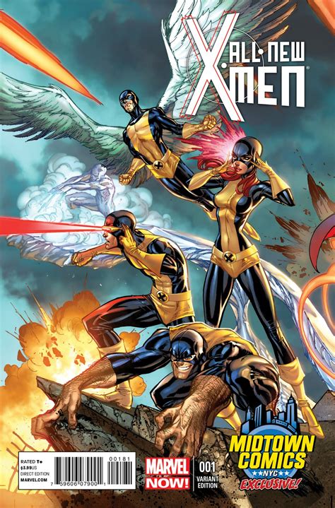 The powerful implications of 'powers of x' #2. All New X-Men Midtown Exclusive J Scott Campbell ...