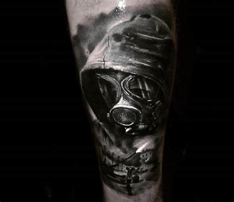 Gas Mask Tattoo By Laky Tattoo Post 27888