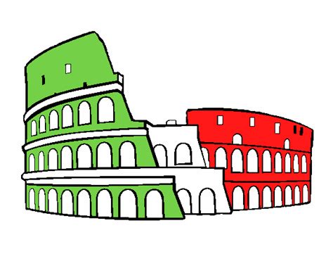 Dibujo De Coliseo Romano Pintado Por En El Día 01 12 17 A