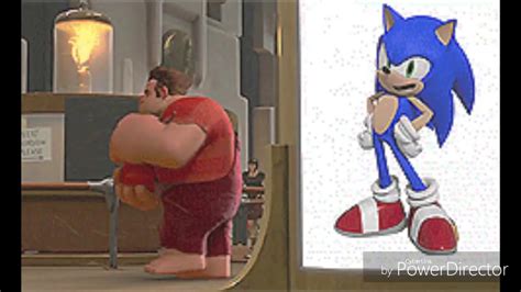 Sonic The Hedgehog Cameo In Wreck It Ralph 2012 Youtube
