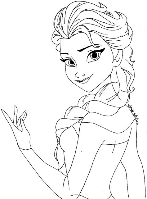 We did not find results for: Elsa (frozen) Line art by NerdyFrostfire on DeviantArt