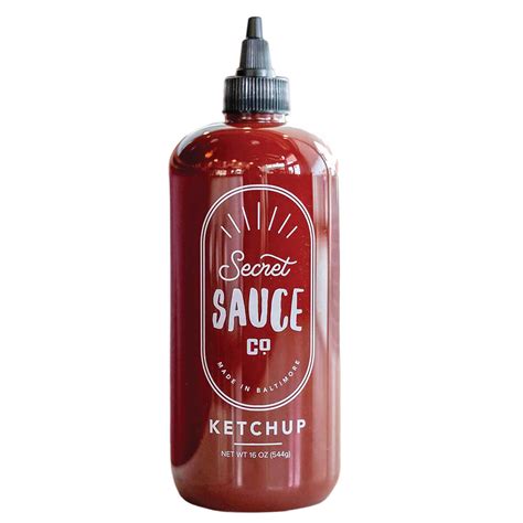 Secret Sauce Co. Ketchup 16oz - Lighthouse Canton