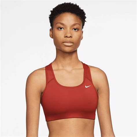 Nike Womens Swoosh Medium Impact Sports Bra Academy