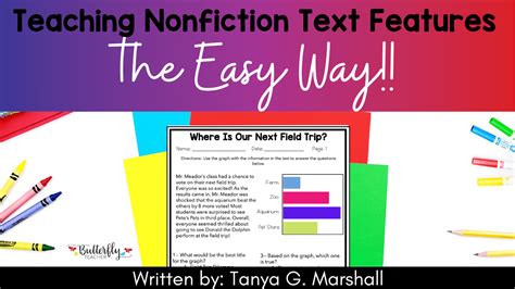 Teaching Nonfiction Text Features The Easy Way The Butterfly Teacher