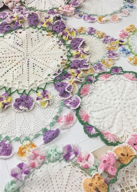 The Making Of The Pansy Doily Quilt Rhonda Dort Quilts Custom