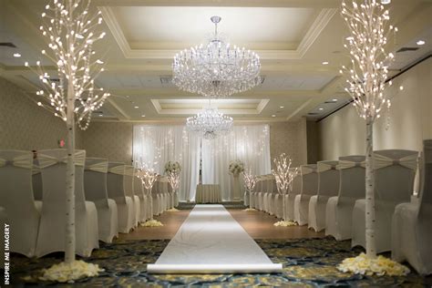 Wedding Ceremony Aisle Ideas Crystal Ballroom Freehold Nj