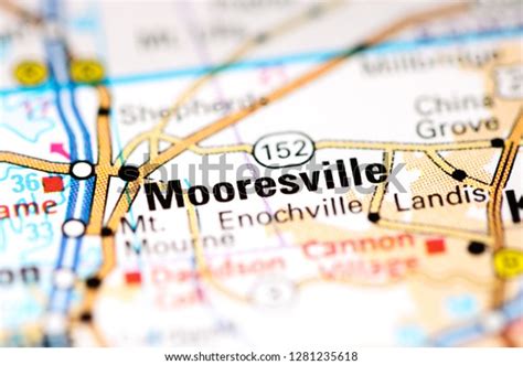 Mooresville North Carolina Usa On Map Stock Photo 1281235618 Shutterstock