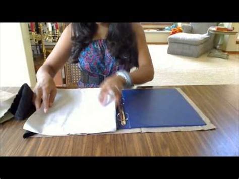 How do you organize your binder? How to make a binder cover with pockets - YouTube